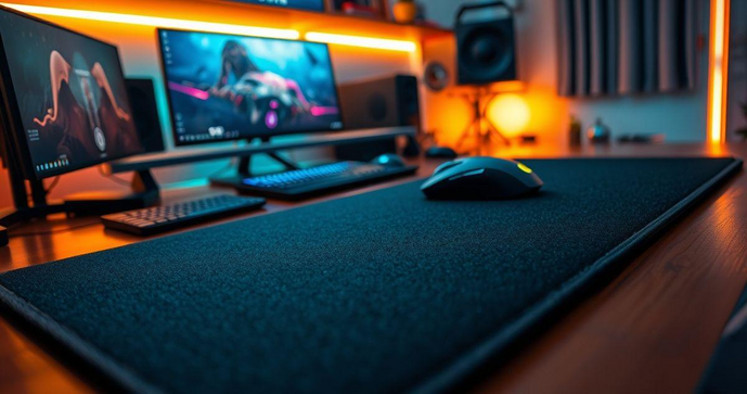 Mouse Pad Grande: Conforto e Estilo para Gamers