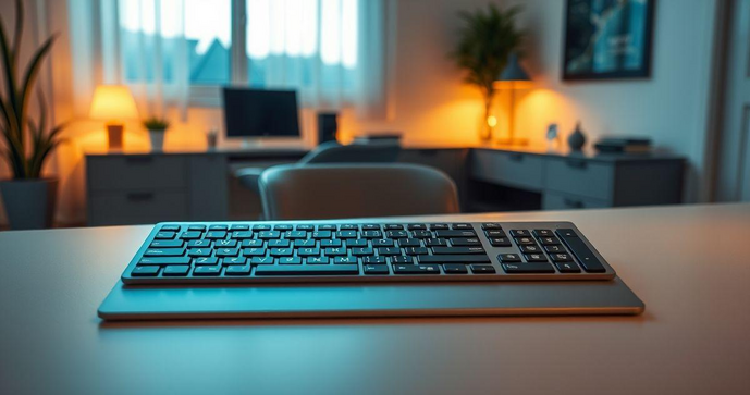 Teclado sem fio: Praticidade e Conforto