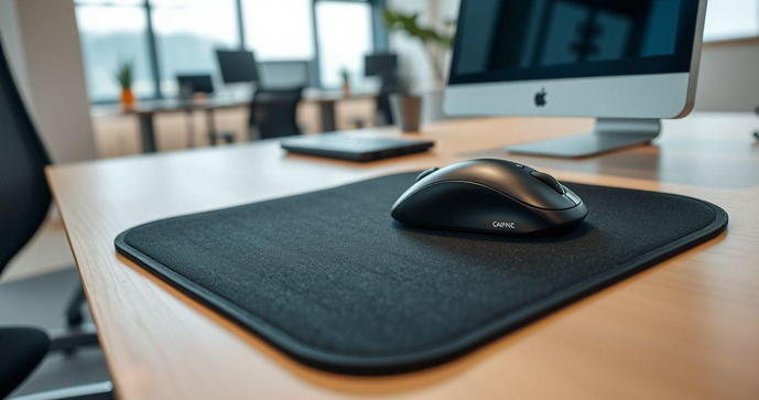Mouse pad ideal para aumentar sua produtividade e conforto no trabalho