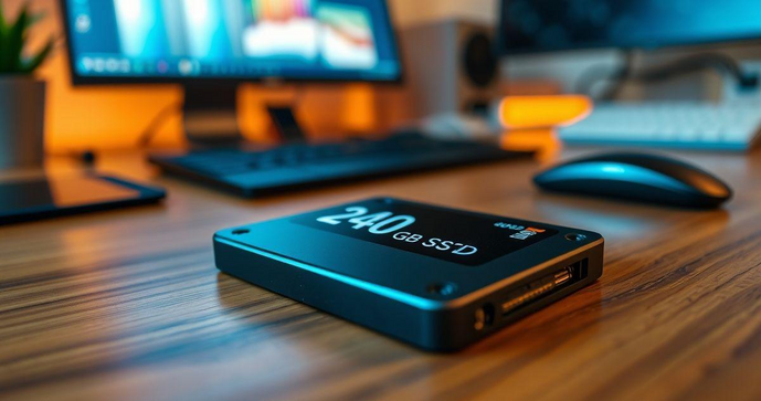 SSD 240GB é a Melhor Escolha para Aumentar o Desempenho do Seu Computador