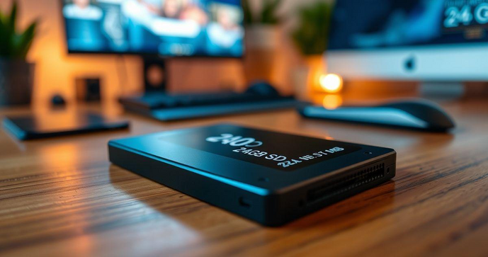 SSD 240GB é a Melhor Opção para Aumentar o Desempenho do Seu Computador