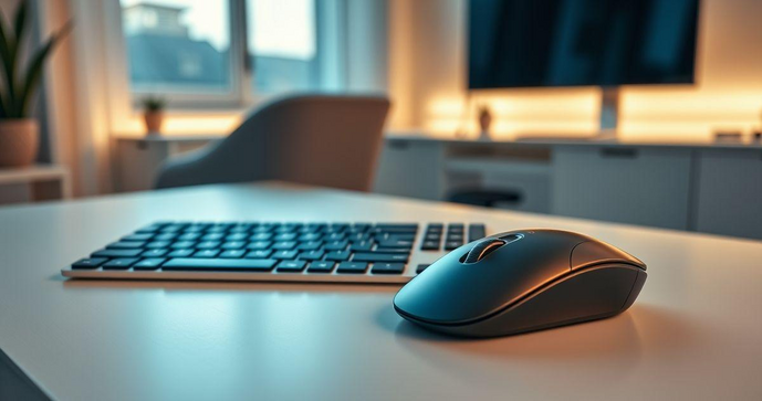 Teclado e Mouse Sem Fio: Praticidade e Conforto