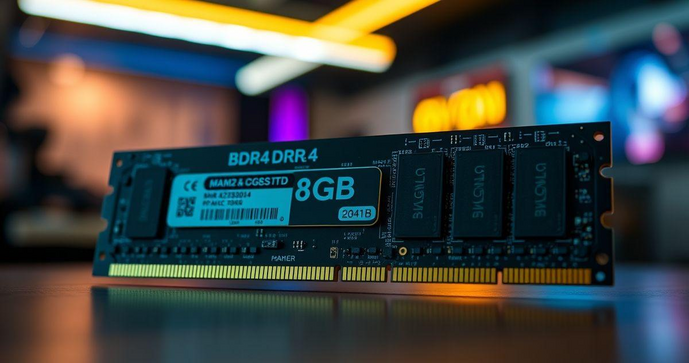 Memória RAM 8GB DDR4: Vantagens e Escolhas Ideais